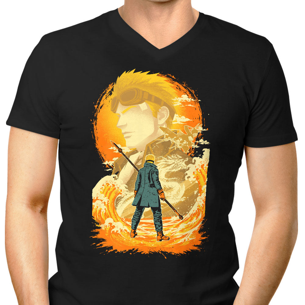 Toward the Stars Men's V-Neck - Adult & Kids T-Shirts, Sweatshirts & Hoodies apparel design preview 1