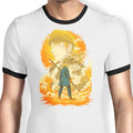 Toward the Stars Ringer - Adult & Kids T-Shirts, Sweatshirts & Hoodies apparel design preview 1