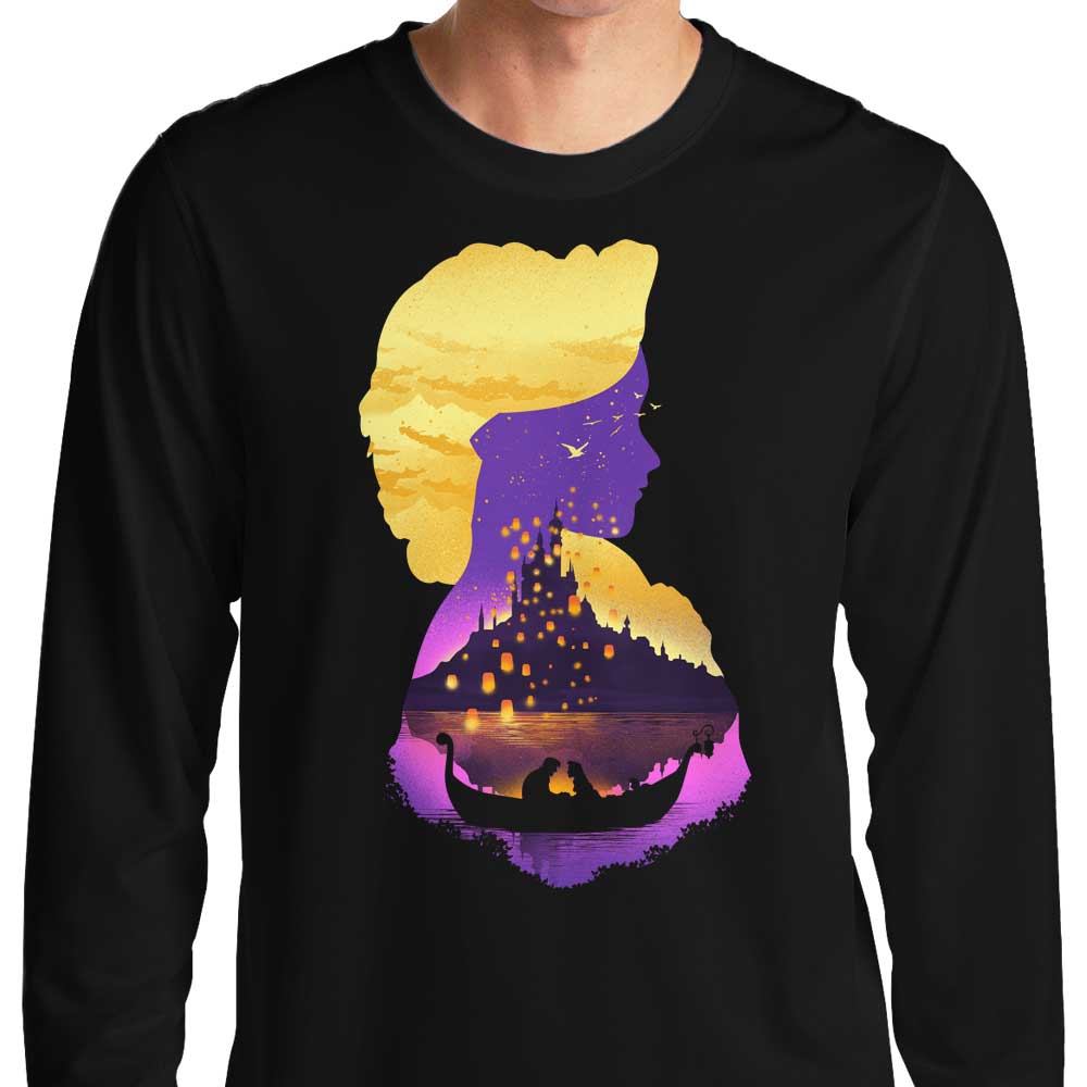 Tower Princess Silhouette - Adult & Kids T-Shirts, Sweatshirts & Hoodies apparel design preview 1