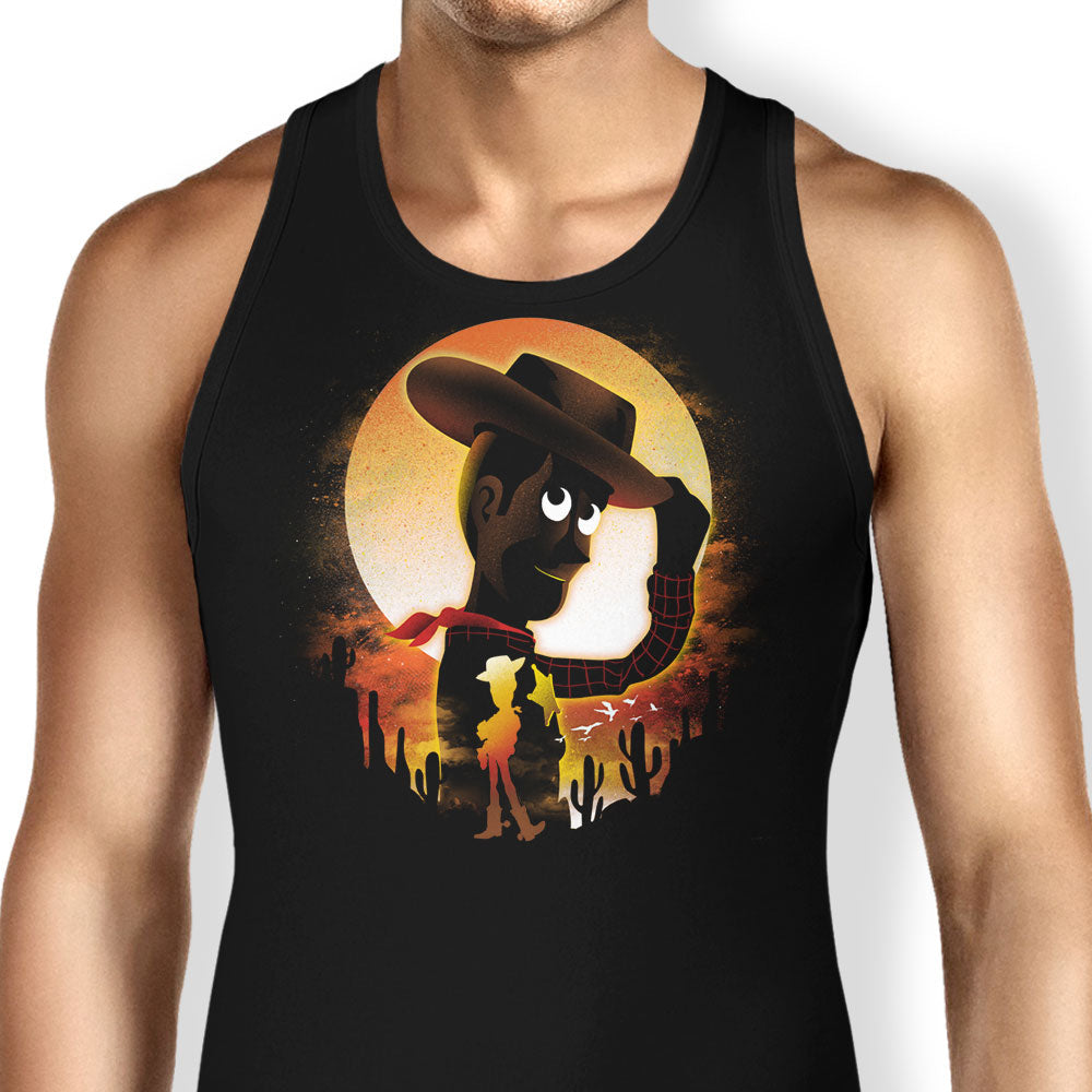 Toy Sheriff Tank Top - Adult & Kids T-Shirts, Sweatshirts & Hoodies apparel design preview 1