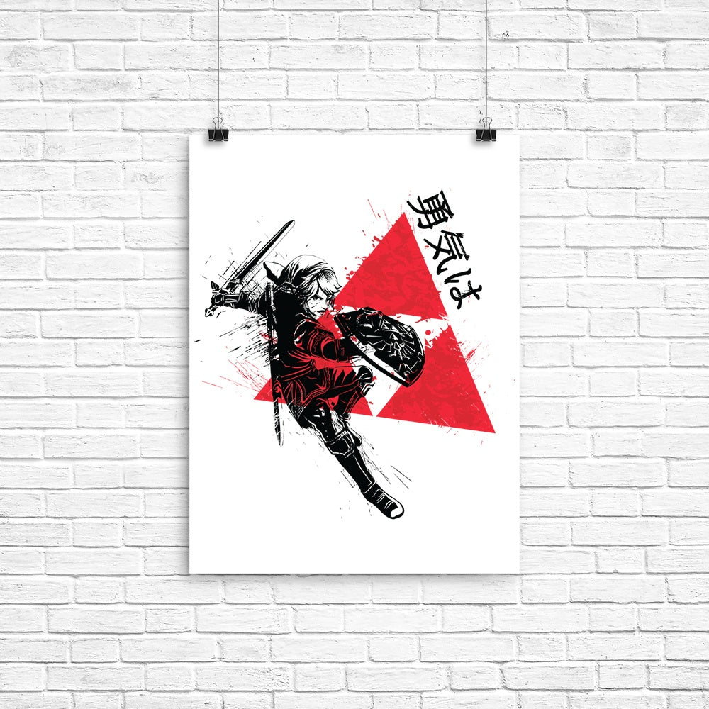 Traditional Triforce Poster - Adult & Kids T-Shirts, Sweatshirts & Hoodies apparel design preview 1