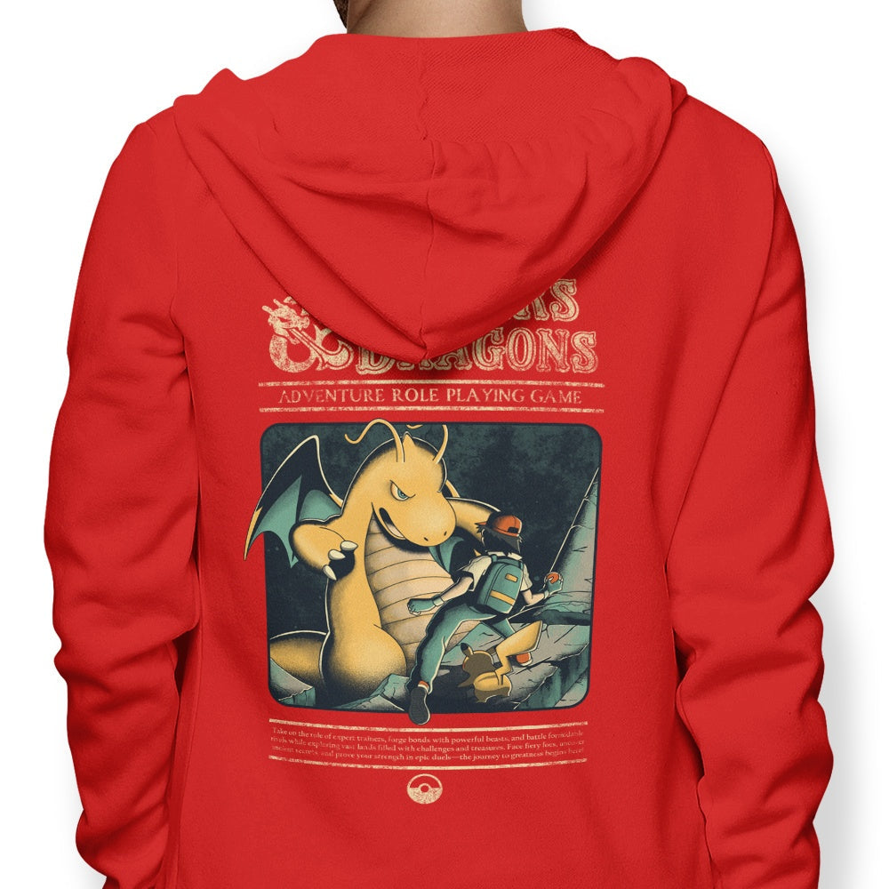Trainers and Dragons - Adult & Kids T-Shirts, Sweatshirts & Hoodies apparel design preview 1