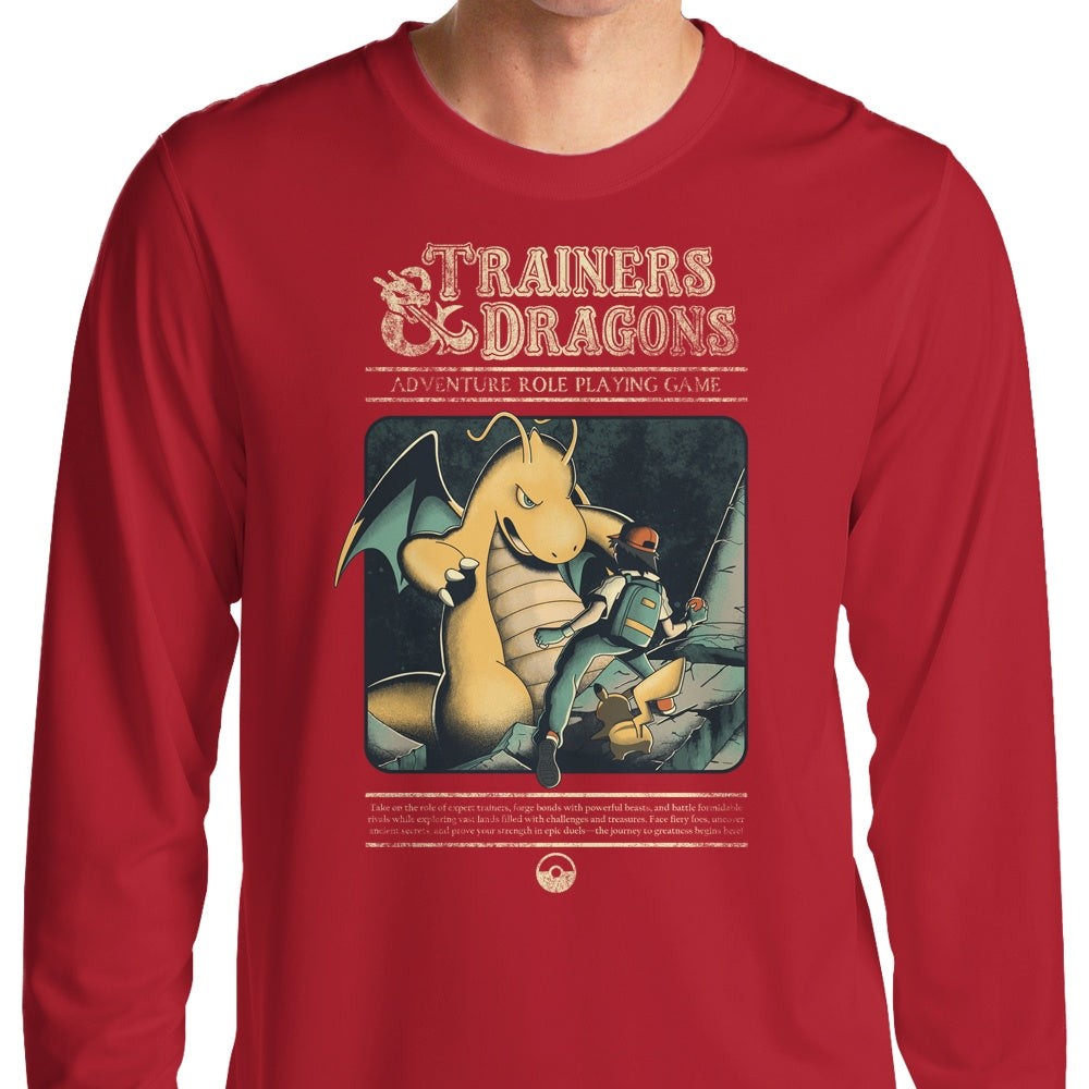 Trainers and Dragons - Adult & Kids T-Shirts, Sweatshirts & Hoodies apparel design preview 1