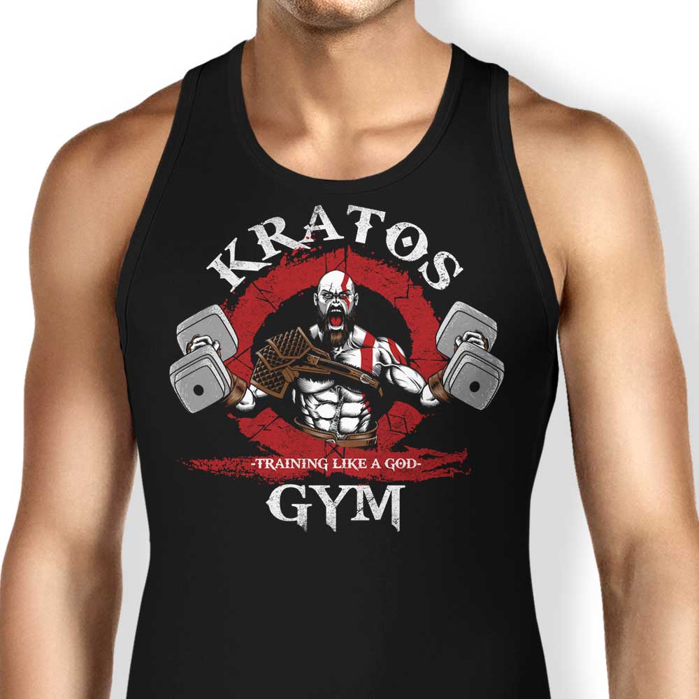 Training Like a God Tank Top - Adult & Kids T-Shirts, Sweatshirts & Hoodies apparel design preview 1