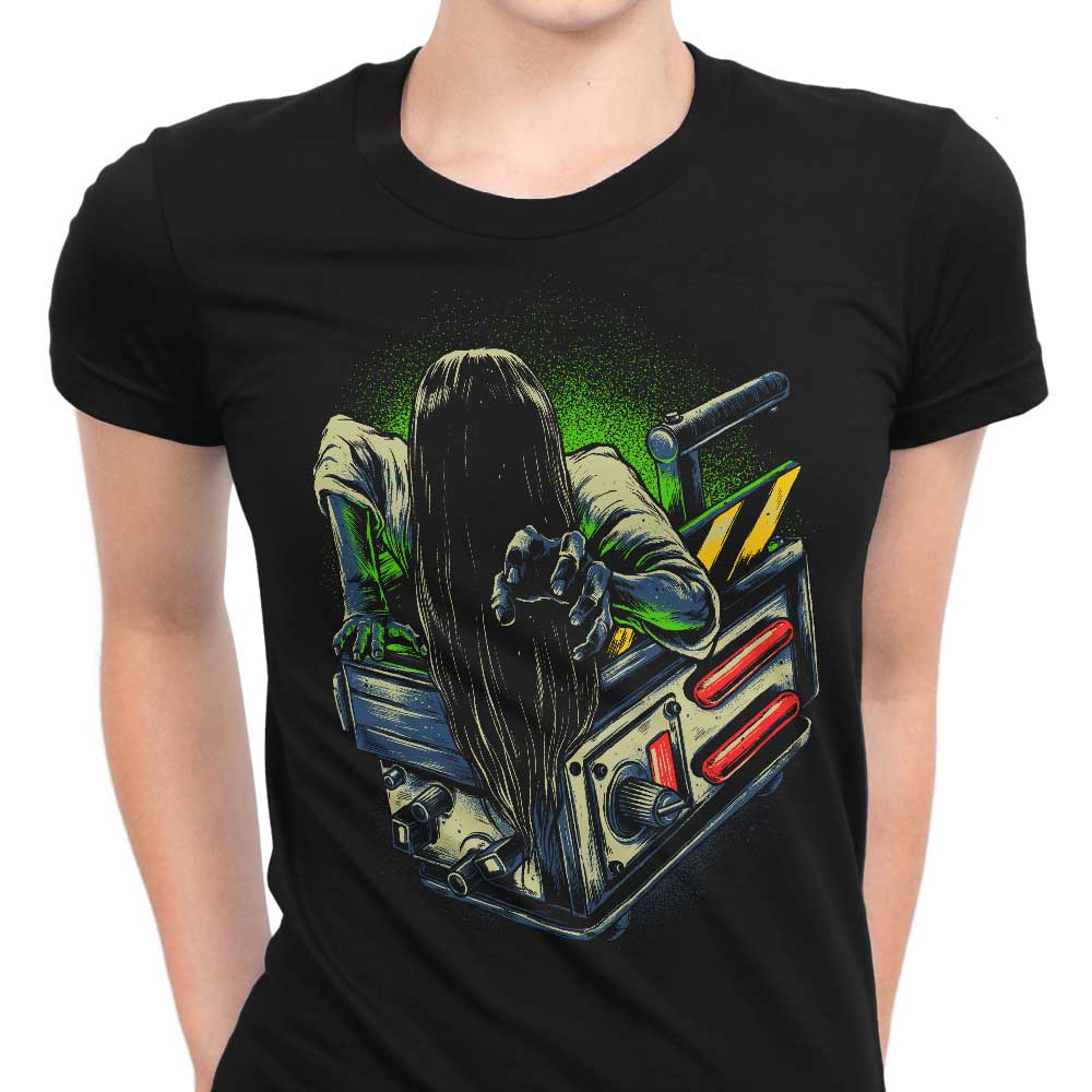 Trapped Ghost Women's Apparel - Adult & Kids T-Shirts, Sweatshirts & Hoodies apparel design preview 1