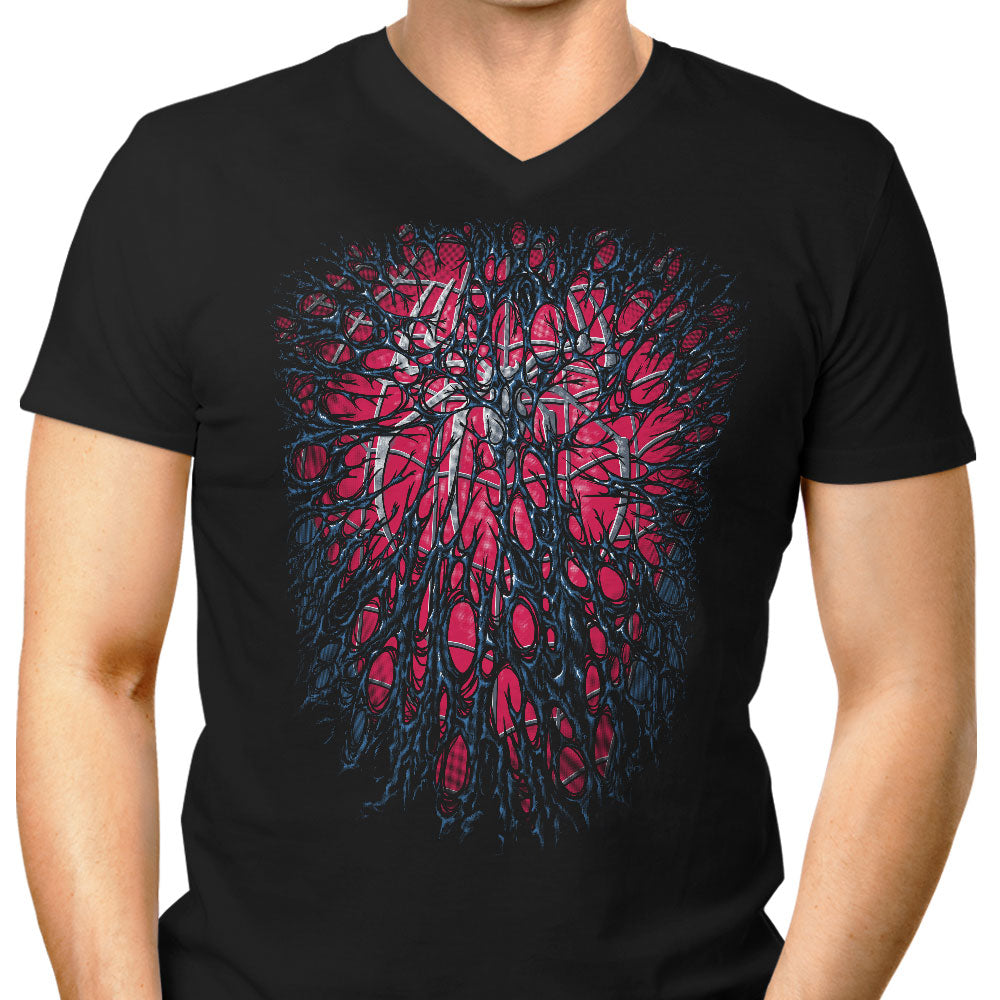 Trapped Men's V-Neck - Adult & Kids T-Shirts, Sweatshirts & Hoodies apparel design preview 1