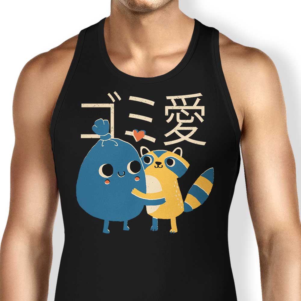 Trash Love Tank Top - Adult & Kids T-Shirts, Sweatshirts & Hoodies apparel design preview 1