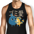 Trash Love Tank Top - Adult & Kids T-Shirts, Sweatshirts & Hoodies apparel design preview 1