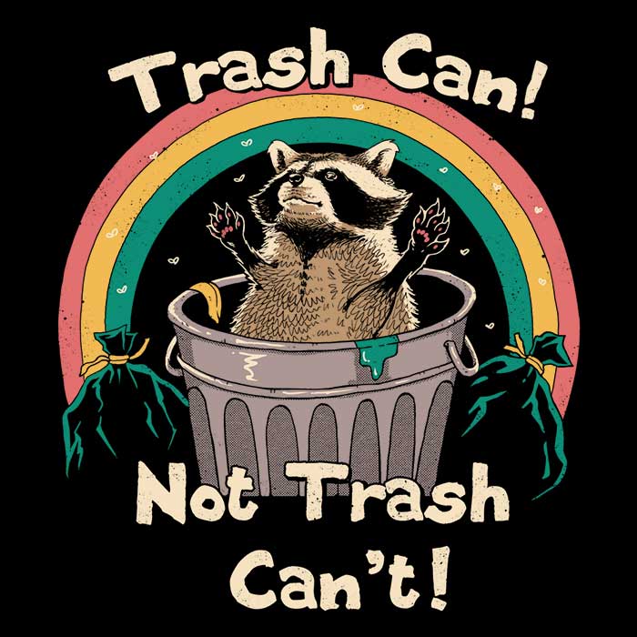 Trash Talker Coasters - Adult & Kids T-Shirts, Sweatshirts & Hoodies apparel design preview 1
