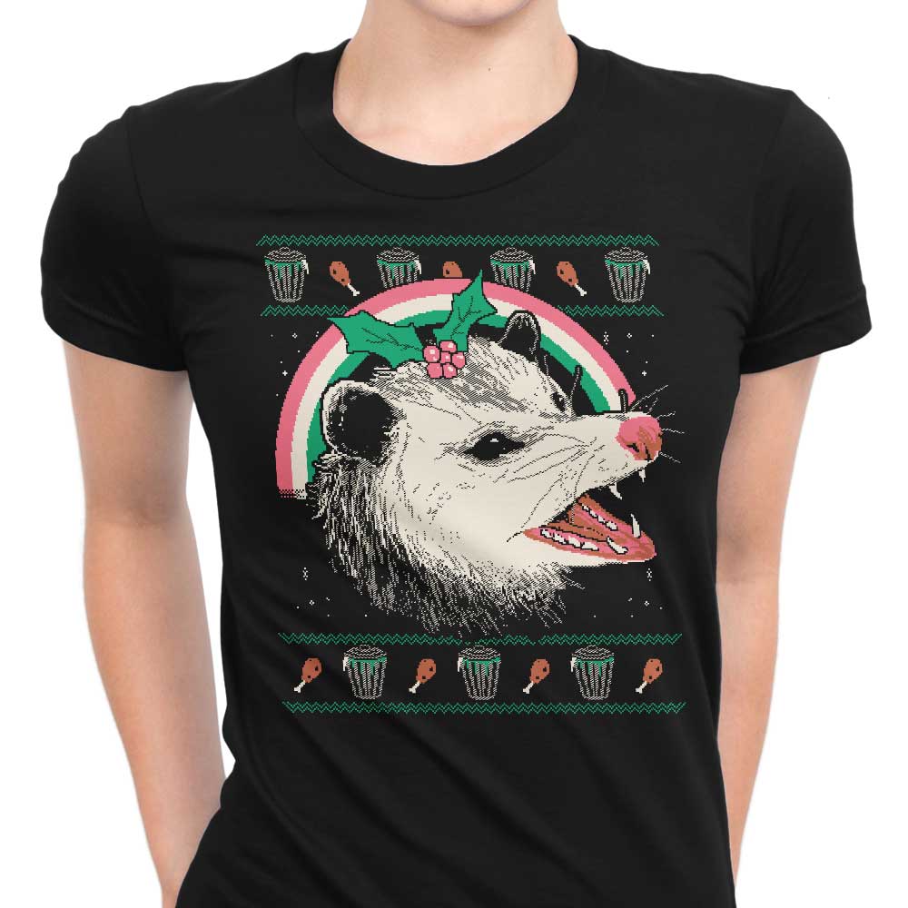 Trash the Halls Women's Apparel - Adult & Kids T-Shirts, Sweatshirts & Hoodies apparel design preview 1