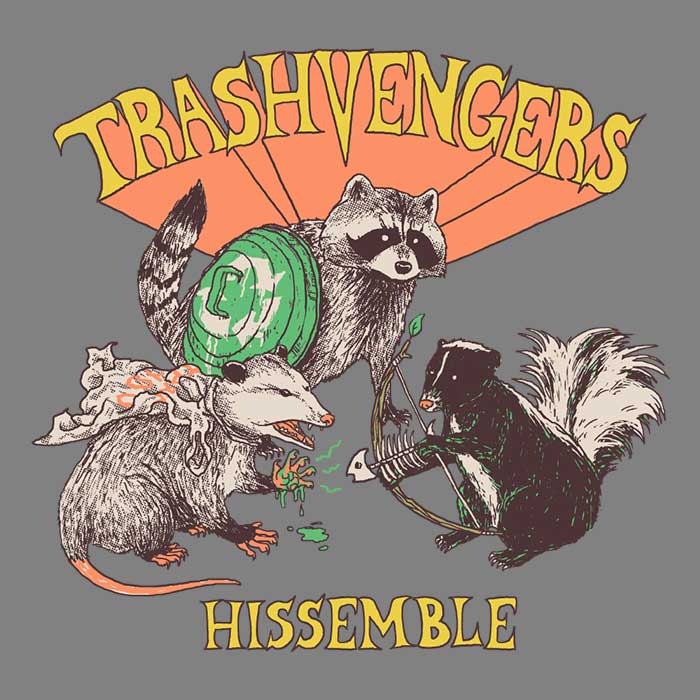 Trashvengers Women's Apparel - Adult & Kids T-Shirts, Sweatshirts & Hoodies apparel design preview 2