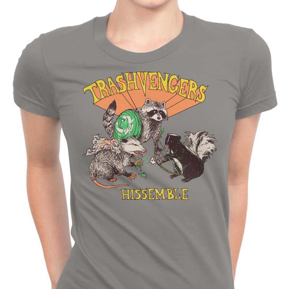 Trashvengers Women's Apparel - Adult & Kids T-Shirts, Sweatshirts & Hoodies apparel design preview 1