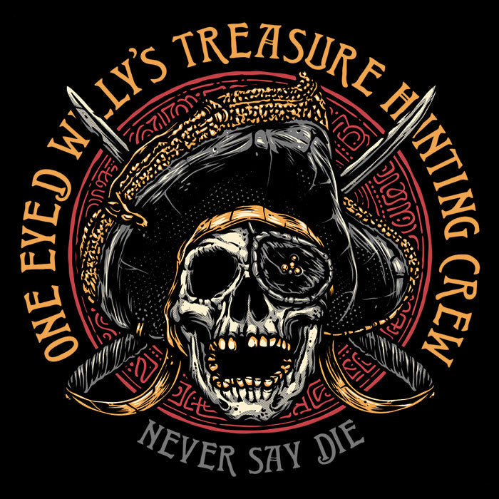 Treasure Hunting Crew Women's V-Neck - Adult & Kids T-Shirts, Sweatshirts & Hoodies apparel design preview 2
