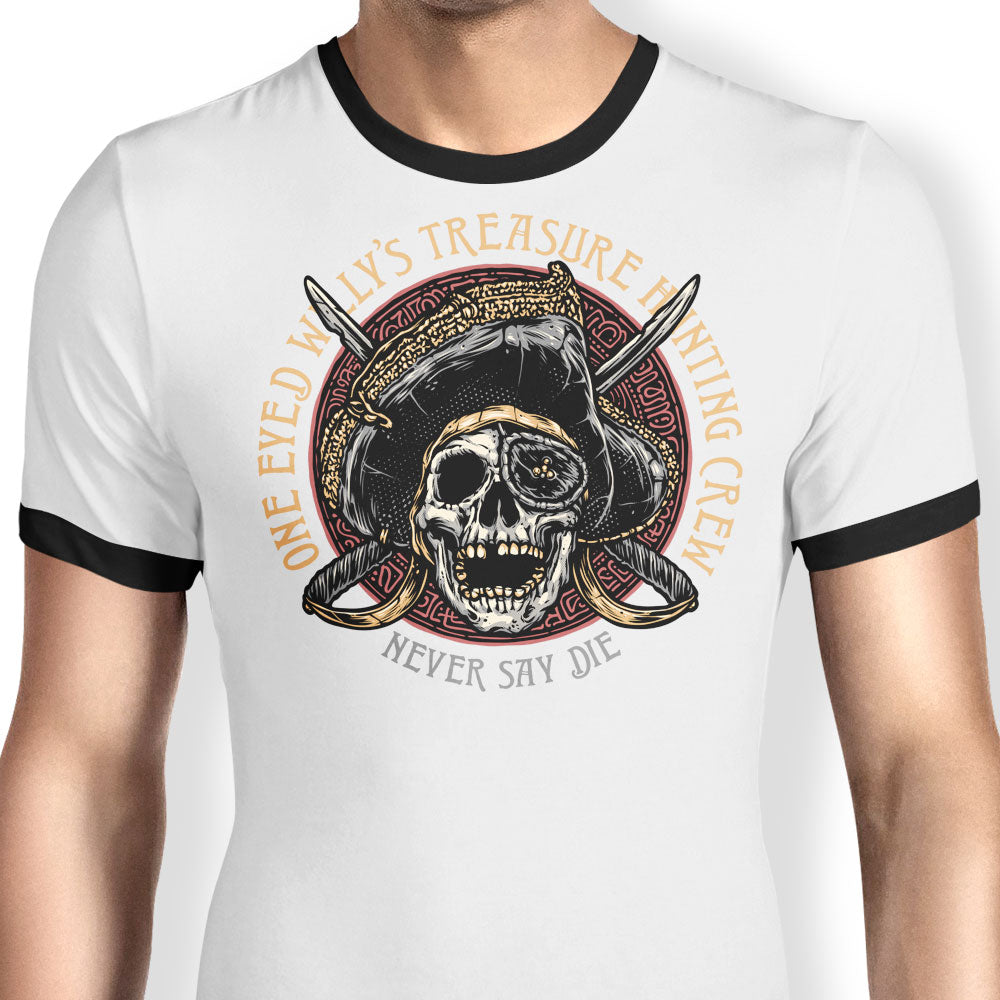 Treasure Hunting Crew Ringer - Adult & Kids T-Shirts, Sweatshirts & Hoodies apparel design preview 1