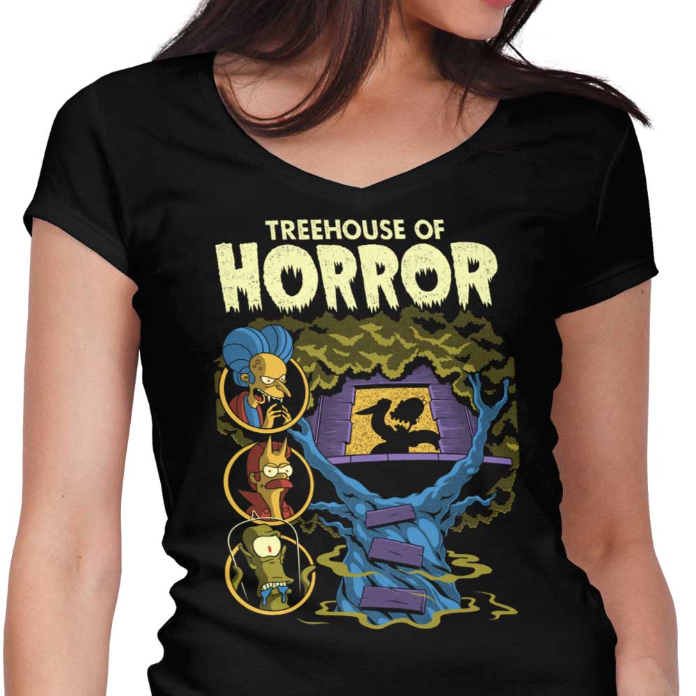 Treehouse Anthology Women's V-Neck - Adult & Kids T-Shirts, Sweatshirts & Hoodies apparel design preview 1