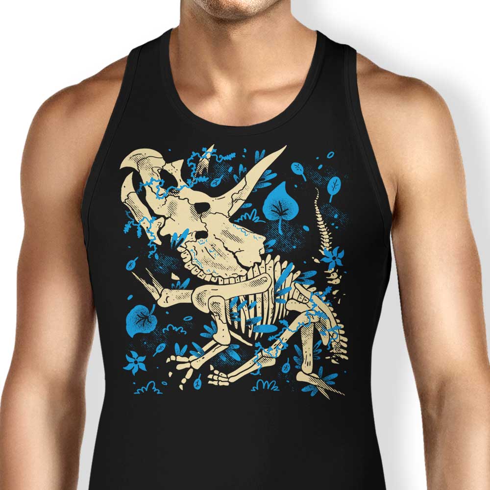 Triceratops Fossils Tank Top - Adult & Kids T-Shirts, Sweatshirts & Hoodies apparel design preview 1
