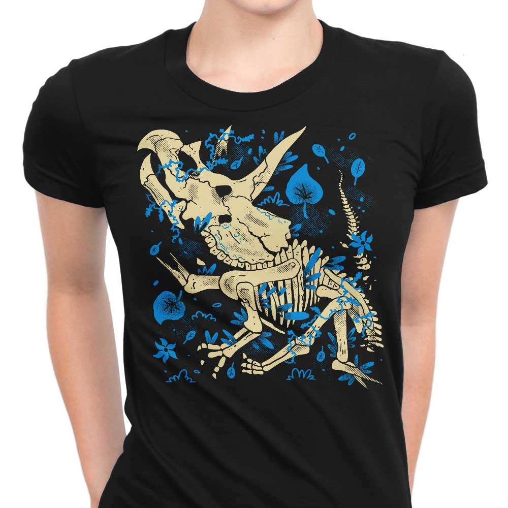 Triceratops Fossils Women's Apparel - Adult & Kids T-Shirts, Sweatshirts & Hoodies apparel design preview 1