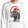 Triceratops Sumi-e - Adult & Kids T-Shirts, Sweatshirts & Hoodies apparel design preview 1
