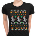 Trick or Christmas Women's Apparel - Adult & Kids T-Shirts, Sweatshirts & Hoodies apparel design preview 1