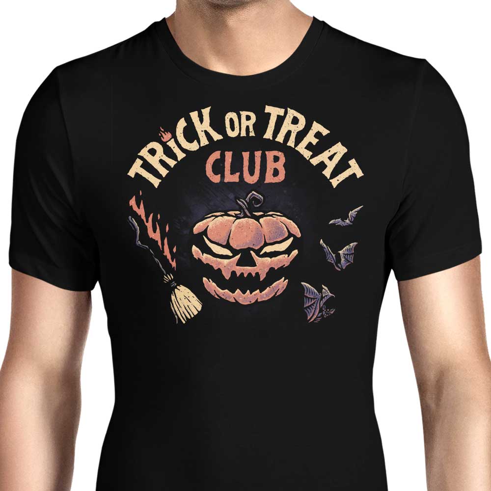 Trick or Treat Club Men's Apparel - Adult & Kids T-Shirts, Sweatshirts & Hoodies apparel design preview 1