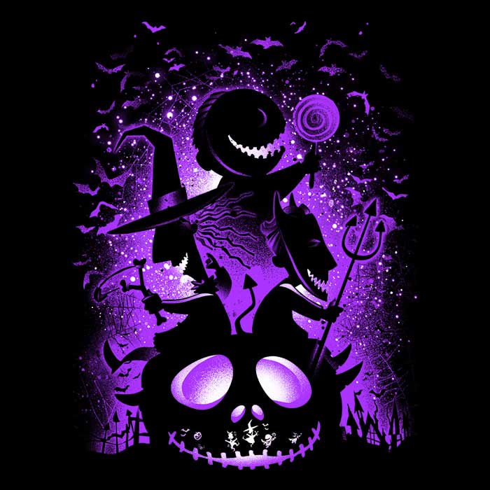 Trick or Treaters Men's V-Neck - Adult & Kids T-Shirts, Sweatshirts & Hoodies apparel design preview 2