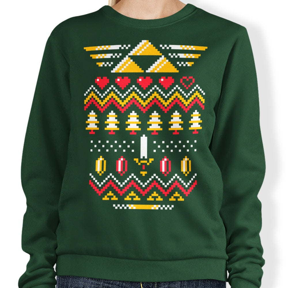 Triforce Holiday - Adult & Kids T-Shirts, Sweatshirts & Hoodies apparel design preview 1