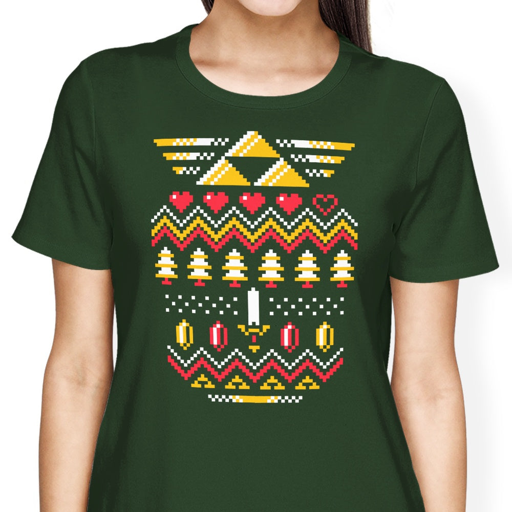 Triforce Holiday Women's Apparel - Adult & Kids T-Shirts, Sweatshirts & Hoodies apparel design preview 2