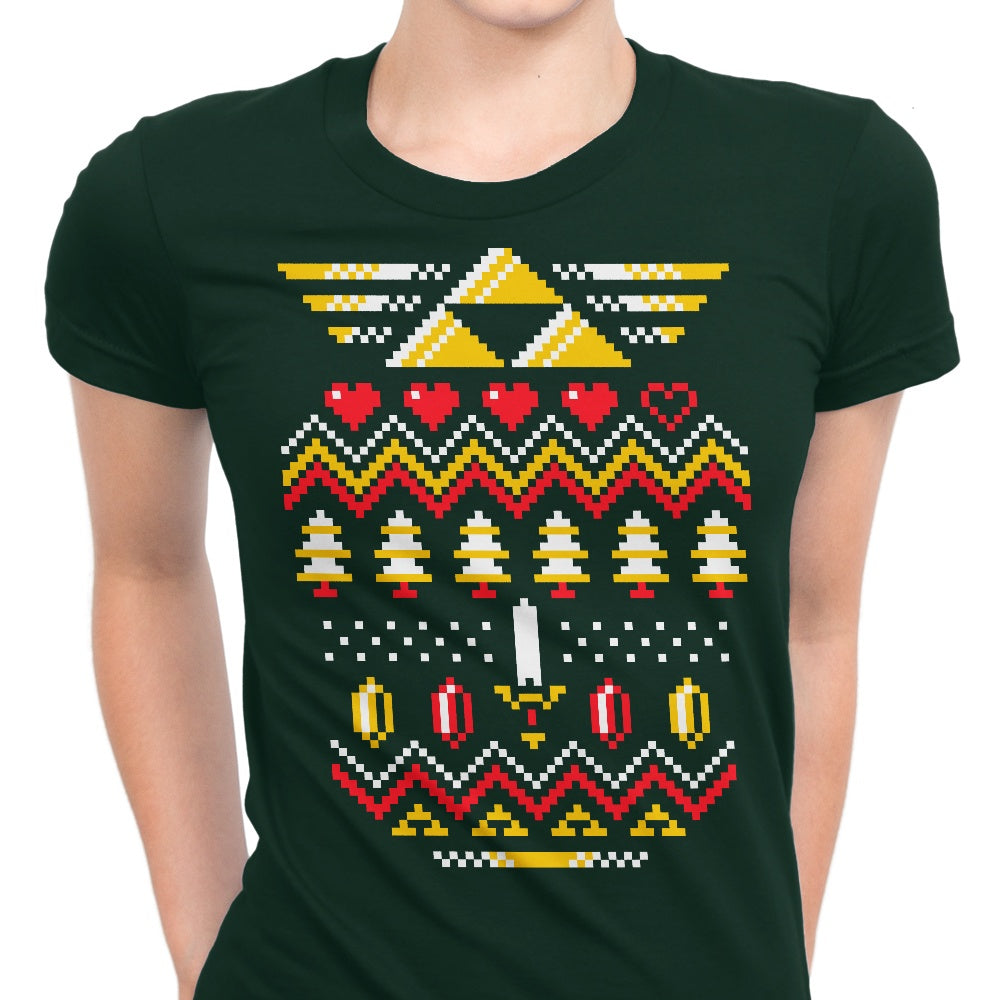 Triforce Holiday Women's Apparel - Adult & Kids T-Shirts, Sweatshirts & Hoodies apparel design preview 1