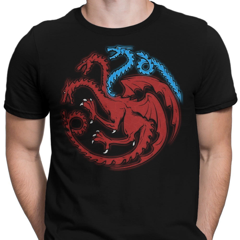 Trinity of Ice and Fire Men's Apparel - Adult & Kids T-Shirts, Sweatshirts & Hoodies apparel design preview 2