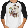 Triple Cornetto Portrait 3/4 Sleeve Raglan - Adult & Kids T-Shirts, Sweatshirts & Hoodies apparel design preview 1