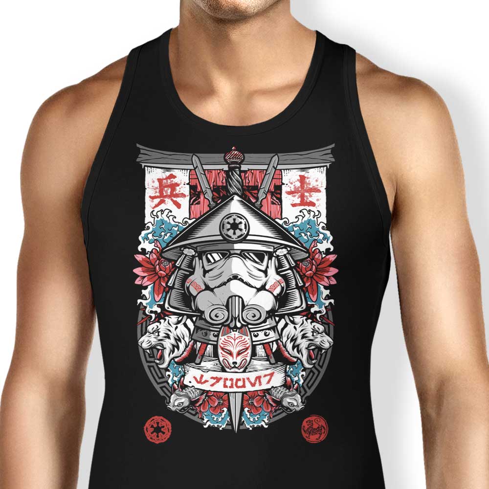 Trooper Samurai Tank Top - Adult & Kids T-Shirts, Sweatshirts & Hoodies apparel design preview 1