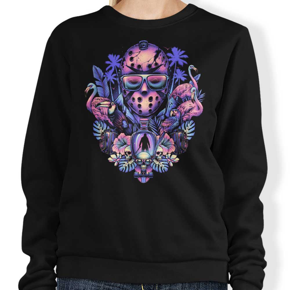 Tropical Camper - Adult & Kids T-Shirts, Sweatshirts & Hoodies apparel design preview 1