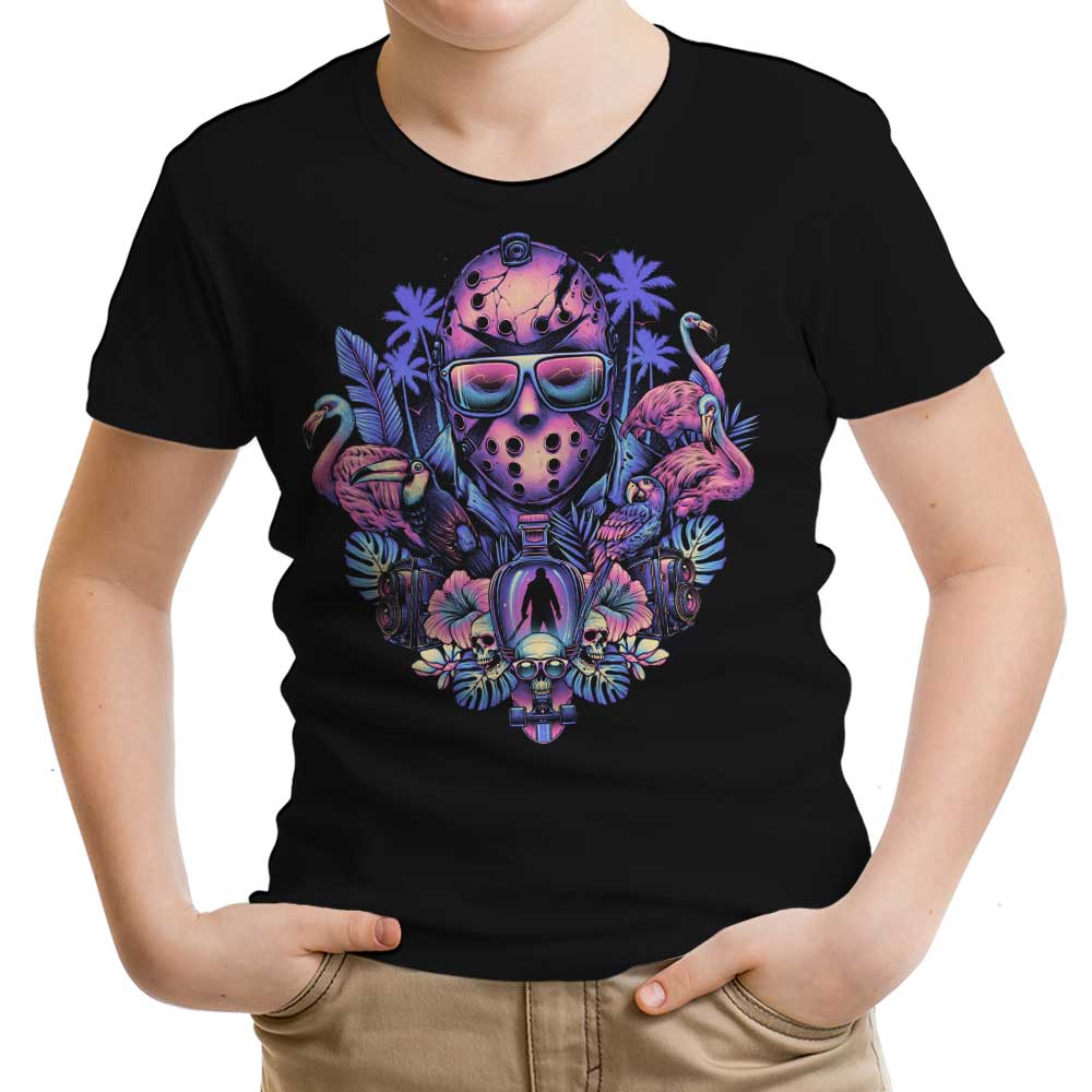 Tropical Camper Youth Apparel - Adult & Kids T-Shirts, Sweatshirts & Hoodies apparel design preview 1