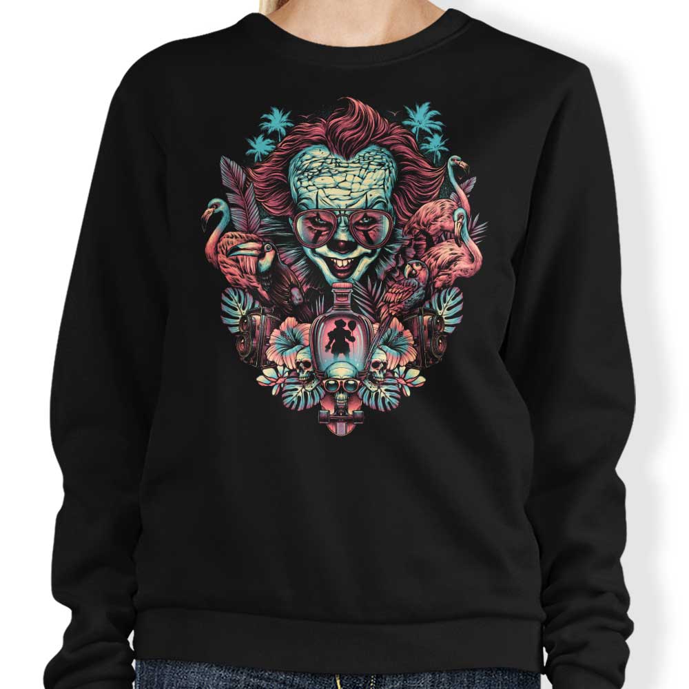 Tropical Clown - Adult & Kids T-Shirts, Sweatshirts & Hoodies apparel design preview 1