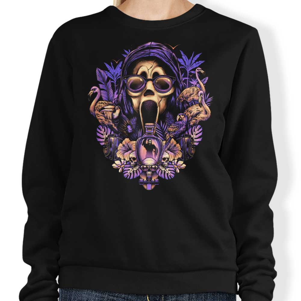 Tropical Ghost - Adult & Kids T-Shirts, Sweatshirts & Hoodies apparel design preview 1