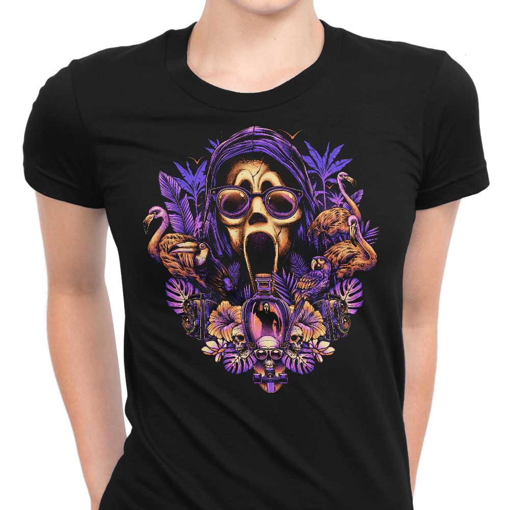 Tropical Ghost Women's Apparel - Adult & Kids T-Shirts, Sweatshirts & Hoodies apparel design preview 1