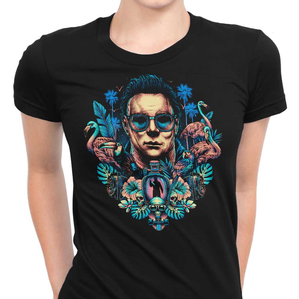 Tropical Slasher Women's Apparel - Adult & Kids T-Shirts, Sweatshirts & Hoodies apparel design preview 1