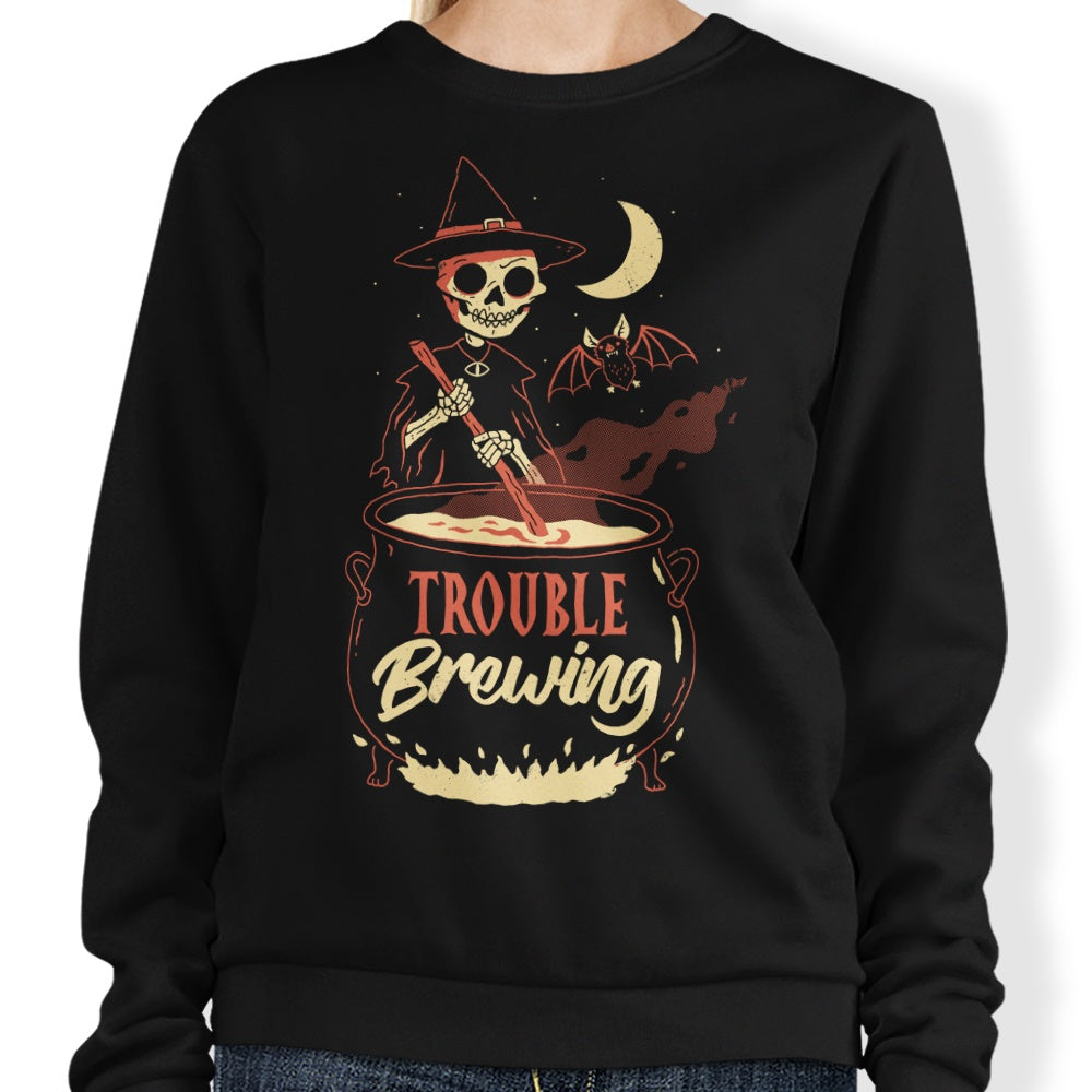 Trouble Brewing - Adult & Kids T-Shirts, Sweatshirts & Hoodies apparel design preview 1