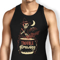 Trouble Brewing Tank Top - Adult & Kids T-Shirts, Sweatshirts & Hoodies apparel design preview 1