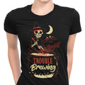 Trouble Brewing Women's Apparel - Adult & Kids T-Shirts, Sweatshirts & Hoodies apparel design preview 1