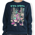 Trouble in Double - Adult & Kids T-Shirts, Sweatshirts & Hoodies apparel design preview 1