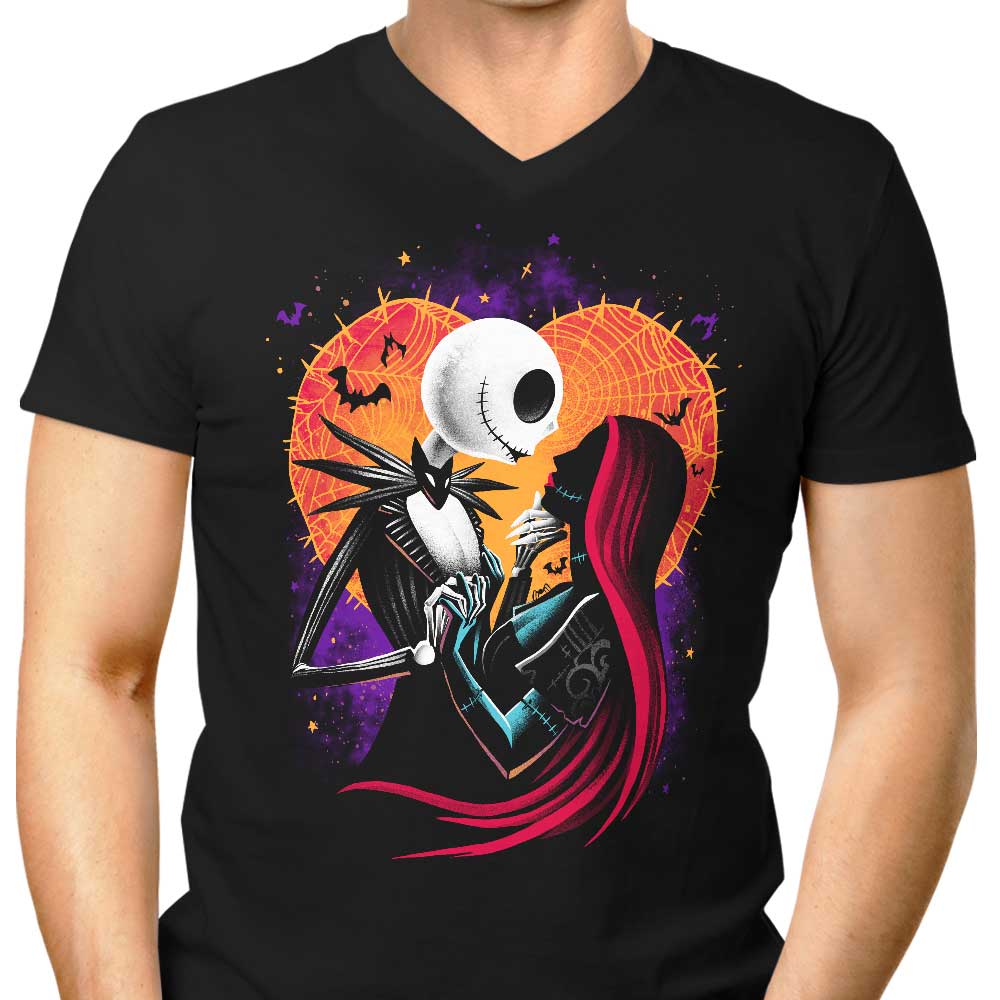 True Love Never Dies Men's V-Neck - Adult & Kids T-Shirts, Sweatshirts & Hoodies apparel design preview 1