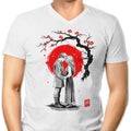 True Love Sumi-e Men's V-Neck - Adult & Kids T-Shirts, Sweatshirts & Hoodies apparel design preview 1