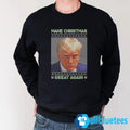 Trump Mugshot Make Christmas Great Again Sweater product image