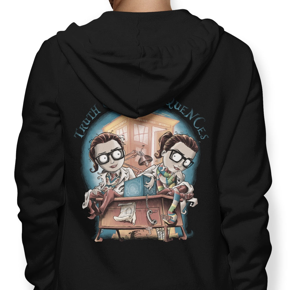 Truth or Consequences - Adult & Kids T-Shirts, Sweatshirts & Hoodies apparel design preview 1