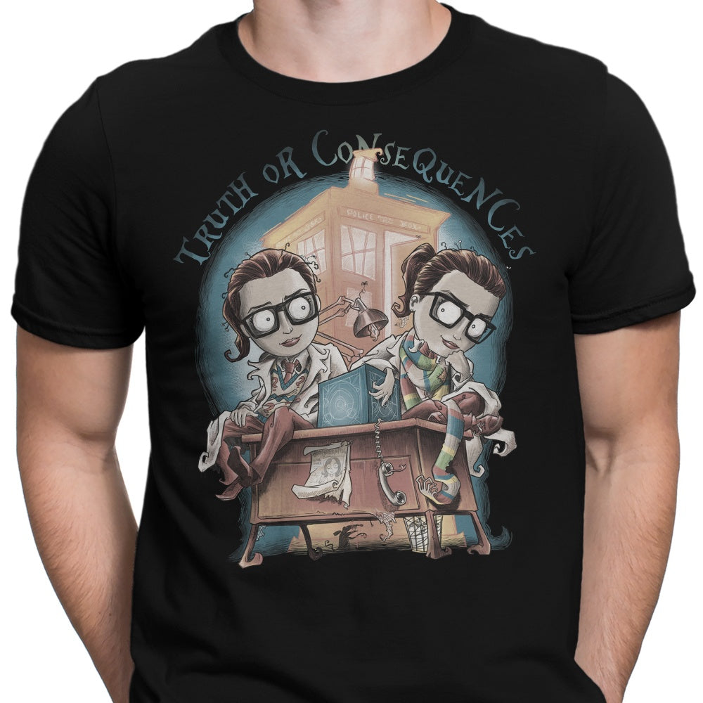 Truth or Consequences Men's Apparel - Adult & Kids T-Shirts, Sweatshirts & Hoodies apparel design preview 2