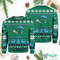 Tulane Green Wave 2025 Christmas Personalized Ugly Sweater product image