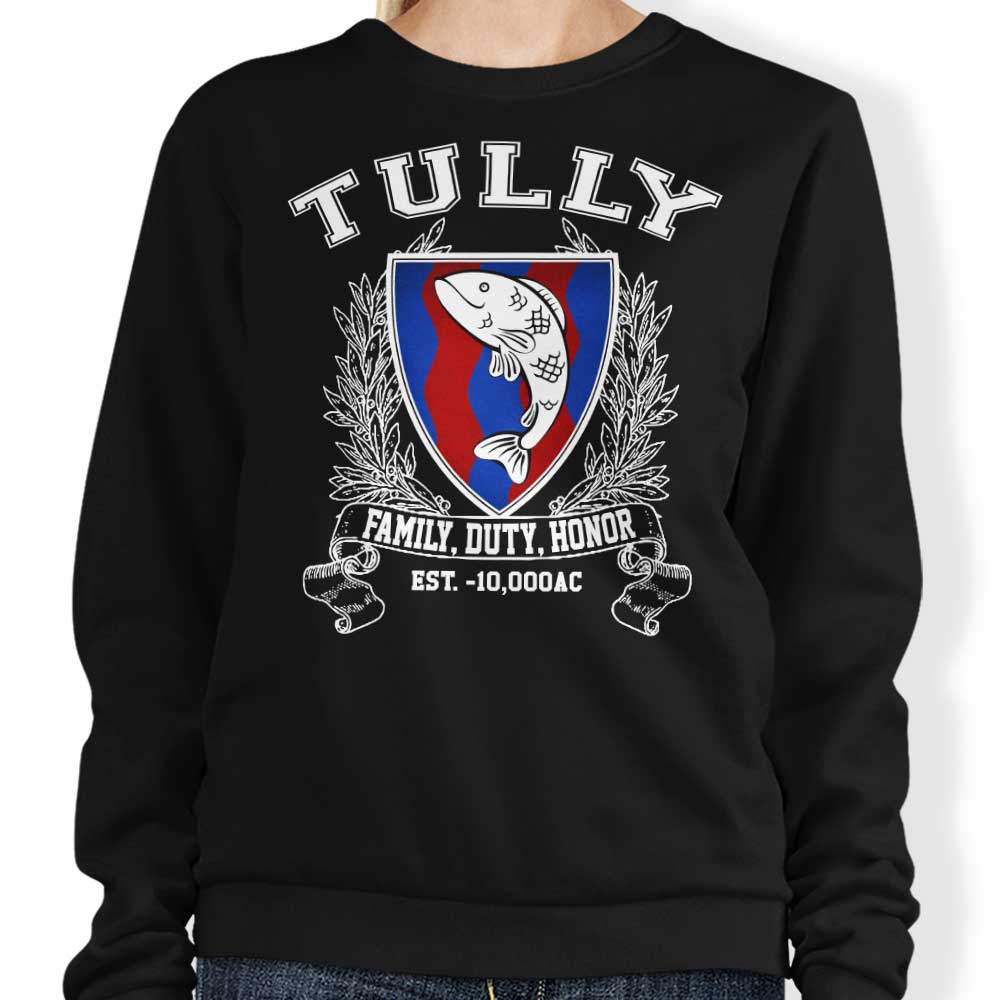 Tully University - Adult & Kids T-Shirts, Sweatshirts & Hoodies apparel design preview 1