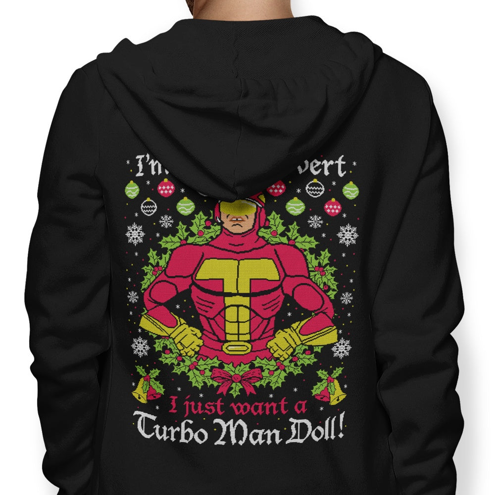 Turboman Sweater - Adult & Kids T-Shirts, Sweatshirts & Hoodies apparel design preview 1