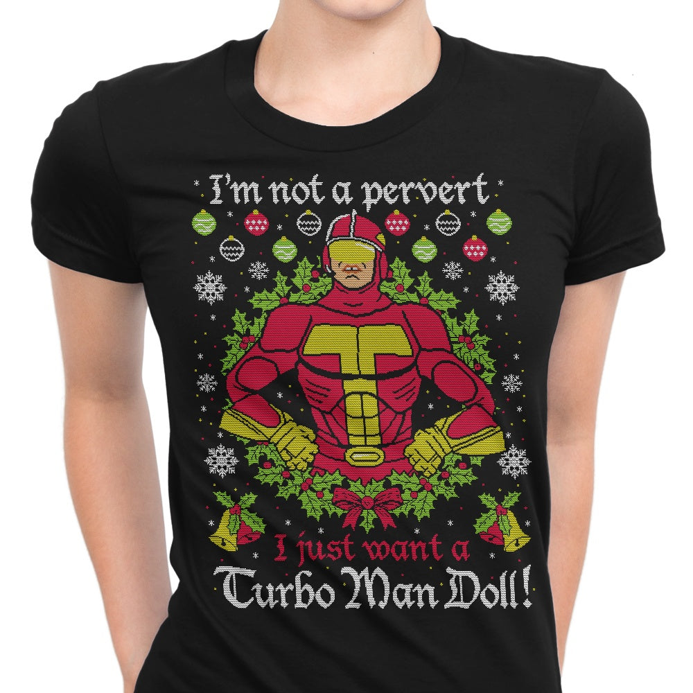 Turboman Sweater Women's Apparel - Adult & Kids T-Shirts, Sweatshirts & Hoodies apparel design preview 1